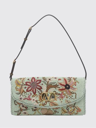Valentino Garavani Borsa DeVain Valentino Garavani in perline ricamate con motivo floreale