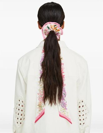 Ferragamo Rosa Hair Clip - Pink