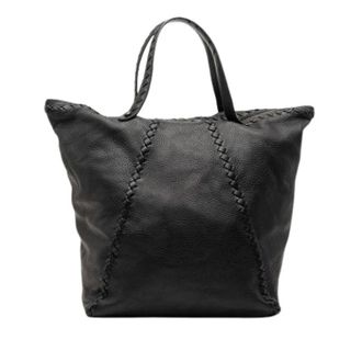 Bottega Veneta Pre-owned Tote Bag - Dames - Pre-owned - Zwart - Maat: ONE Size Leer