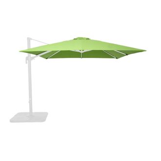 Oviala Lona para sombrilla desplazada 3x3m verde