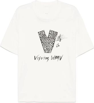 Visvim T-shirt in cotone - Bianco