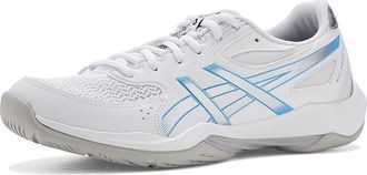 Asics Gel-Rocket 12 Womens Shoes White/Cloud Grey : 10.5 B - Medium, Synthetic