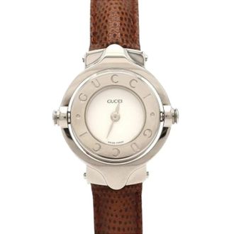 Gucci Pre-owned 6600L Polshorloge - Dames - Vintage Horloges - Wit - ONE Size - Vintage