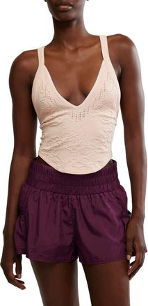 Free People Daydream Rib Racerback Tank in Ballet Slipper at Nordstrom Rack, Size X-Small/small