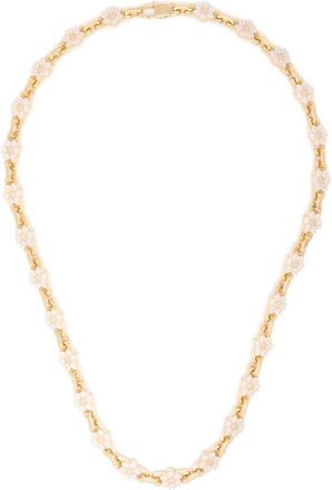 Hatton Labs floral chain necklace - Gold
