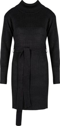 Silvian Heach Abito Midi in Maglia - - Dresses - Donna - Nero - M