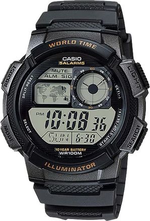Casio Mens Digital Watch with Black Dial - AE-1000W-1AV