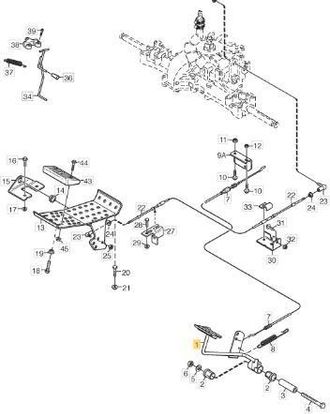 STIGA Sports Pedal De Freno Original Stiga - 1134-5655-01