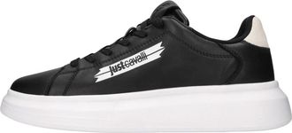 Just Cavalli Fondo Ursa Dis. 2 Sneakers - Heren - Sneakers - Zwart - 42 EU - Leer - Schoenen