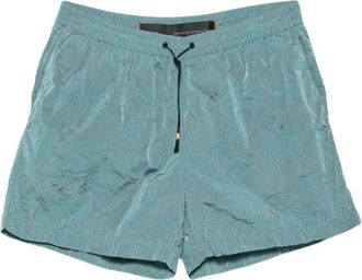 Roberto Ricci Design New Hyper Hibiscus Tramontana Short - Heren - Strandmode - Blauw - 2XL - Badmode