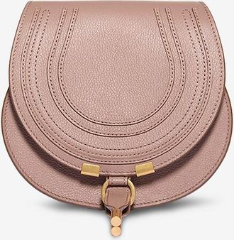 Chloé Hand- und Schultertasche aus genarbtem Leder Marcie Small
