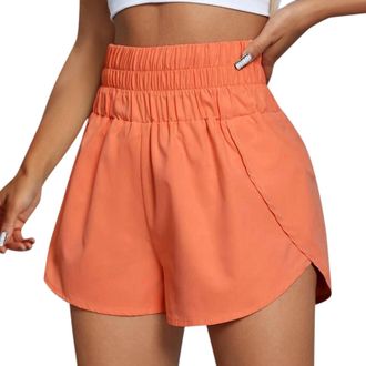 Generic Running Shorts Womens Summer Activewear Cycling Shorts Women High Waisted Tummy Control Quick Dry Athletic Gym WorkoutActivewear Sweatpants BoxerTrack