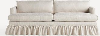 Anthropologie Bowen Sorrento Stripe 83 Ruffle Sofa