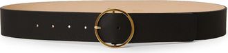 B-Low The Belt Molly Leather Belt in Black Gold at Nordstrom, Size X-Small