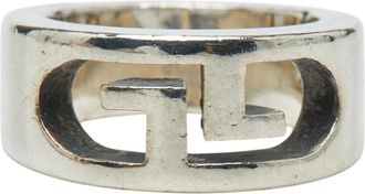 Gucci Silver Silver 925 Band Ring (Pre-Owned)