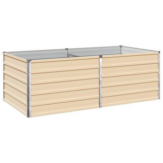 vidaXL Cama De Jard&iacute;n Elevada Marfil 160 X 80 X 55 Cm Vidaxl