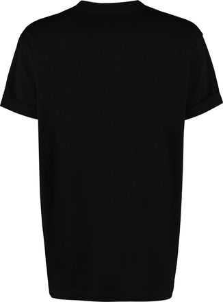 Stella McCartney Womens Embroidered Star Cotton T-Shirt Black Organic Cotton; Viscose T-Shirts & Jerseys