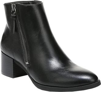 Life Stride Womens LifeStride Dynasty I1847S3003 Boots Black Almond Toe Bootie HTAT277