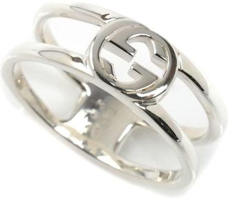 Gucci Silver Silver 925 Band Ring (Pre-Owned)