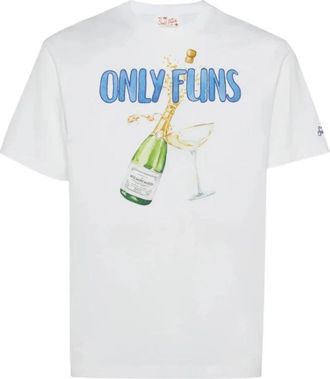 MC2 Saint Barth Denver T-Shirt - Heren - T-shirts - Wit - 2XL - Katoen - Tops