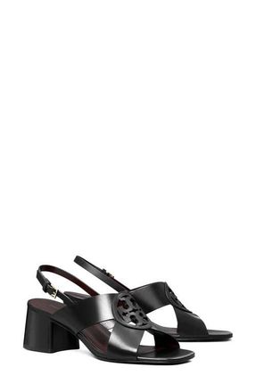 Tory Burch Miller Slingback Sandal in Perfect Black at Nordstrom, Size 10.5