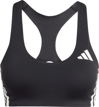 adidas Adizero MS Bra Sport-BH f&uuml;r Damen | grau/schwarz