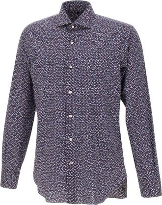 Barba Shirts Multicolor - Heren - Casual Overhemden - Veelkleurig - 3XL - Katoen - Overhemden