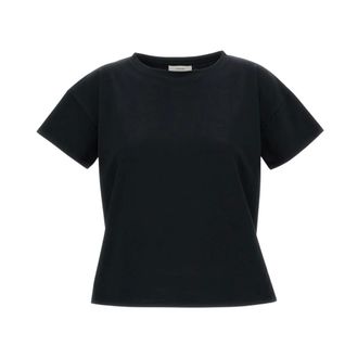 Loulou Studio Basiluzzo T-shirt - female - Loulou Studio - T-Shirts - Black - XS - Tops