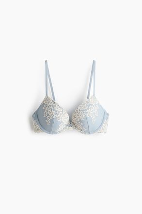 H&M Push-up-BH aus Spitze - Blue