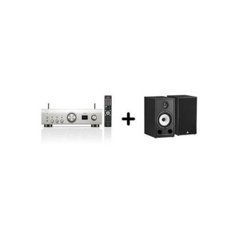 OEM Pacchetto Amplificatore E Diffusori Hifi - Denon / Triangle - Pma-900hne + Br03 - Argento - Diffusori Da Scaffale - Coppia