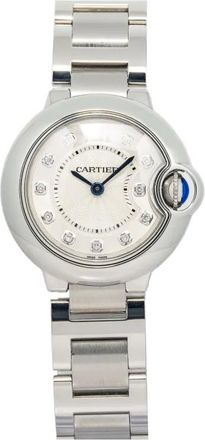 Cartier Ballon Bleu 28mm Pre-owned - Bianco