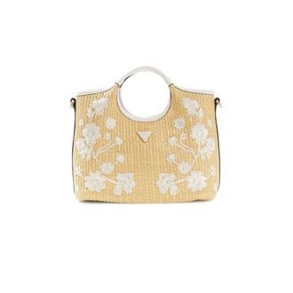 Guess Kirsten Mini Satchel - female - Guess - Handbags - Beige - ONE SIZE - Bags