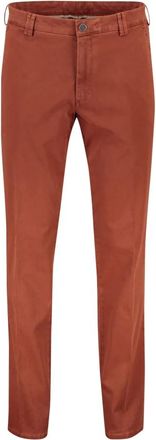 Meyer Heren, Broeken, Oranje, Maat: 2XL Katoen