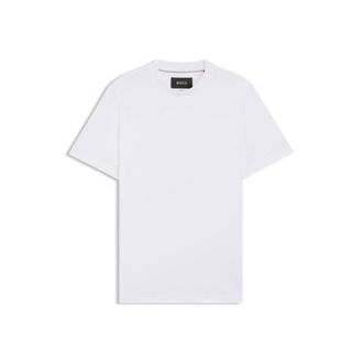 BOSS Regular-fit T-shirt in mercerized cotton