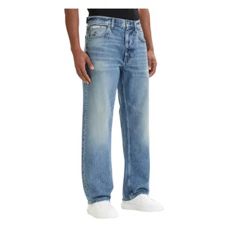 Calvin Klein Jeans Wide Jeans, male, Blue, Size: W36 L32 90s Relaxed Fit Jeans