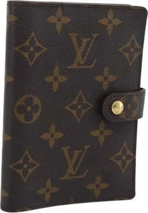 Louis Vuitton Pre-owned Day Planner Cover - Dames - Vintage Accessoires - Bruin - ONE Size - Vintage