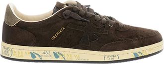Premiata Brown Suede BSKTCLAY 8446 Sneakers