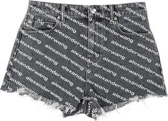 Alexander Wang Alexander Wang Shorts With All Over Logo