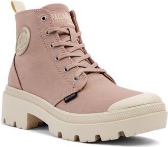 Palladium Pallabase Bootie in Earth Clay Liq at Nordstrom, Size 7.5