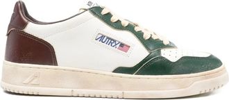 Autry White Leather Trainers