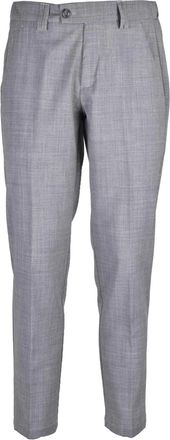 Emanuel Ungaro Wool Polyester Stretch Trousers - Grey