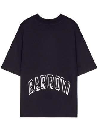 Barrow T-shirt met print - Zwart