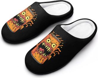 Generic Vulgar Can Mens Slipper Slip On Winter Warm House Slippers Shoes Indoor Outdoor