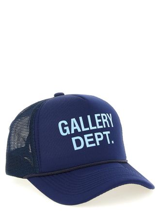 Gallery Dept. GA330674BM Logo-Embroidered Trucker Baseball Cap - Blue