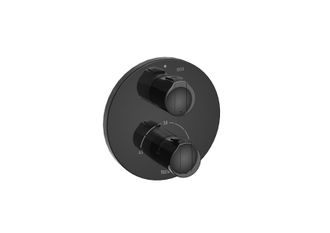 Roca Roca - Grifo Termost&aacute;tico Empotrable Para Ba&ntilde;o T-1000 Color: Negro Titanio