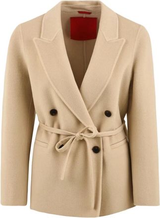 Beatrice .B Doublewo Jassen voor Vrouwen in Beige - Dames - Blazers - Bruin - S - Jassen