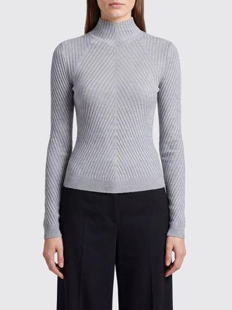 Victoria Beckham Dolcevita in lana merino a coste slim fit