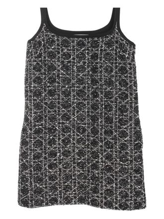 Dior 2010s Cannage dress - women - Cotton - 36 - Black