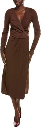 Diane Von F&uuml;rstenberg Diane Von Furstenberg Daniella Knit Wool-Blend Wrap Dress