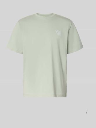 Selected Regular Fit T-Shirt aus reiner Baumwolle Modell HASPEN in Bleu, Gr&ouml;&szlig;e XXL